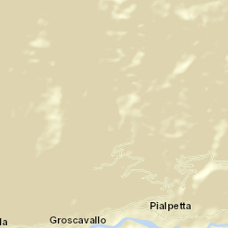 Groscavallo Street Map