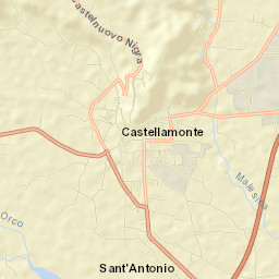 Castellamonte Street Map