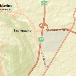 Perosa Canavese Street Map