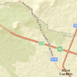 Alice Castello Street Map