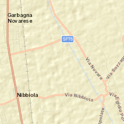 Terdobbiate Street Map