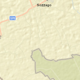 Sozzago Street Map
