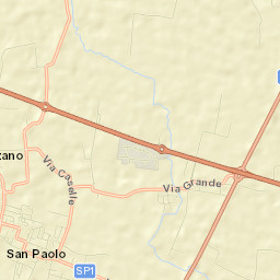 San Paolo Street Map