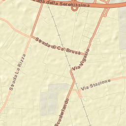 Beccacivetta-Azzano Street Map