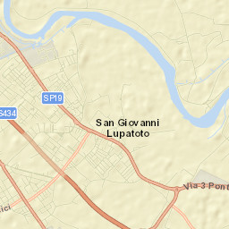 San Giovanni Lupatoto Street Map