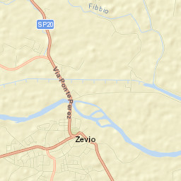Zevio Street Map