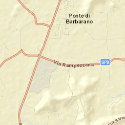 Ponte di Barbarano Street Map