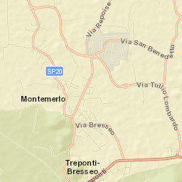 Montemerlo Street Map
