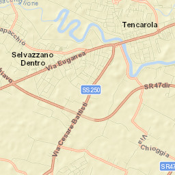 Selvazzano Dentro Street Map