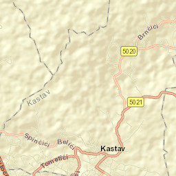 Kastav Street Map
