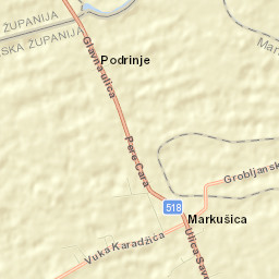 Markušica Street Map
