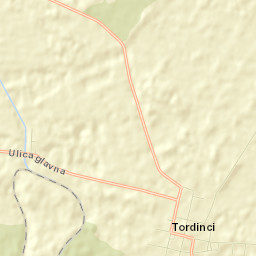 Tordinci Street Map