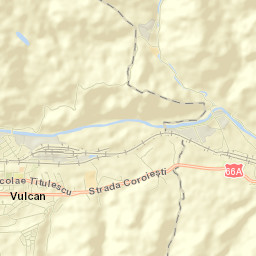 Oraş Aninoasa Street Map