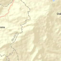 Comuna Odăile Street Map