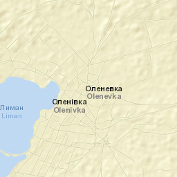 Olenevka Street Map