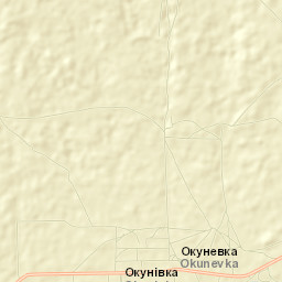 Okunevka Street Map