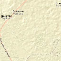 Voykovo Street Map
