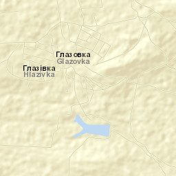 Glazovka Street Map