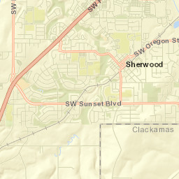 Sherwood Street Map