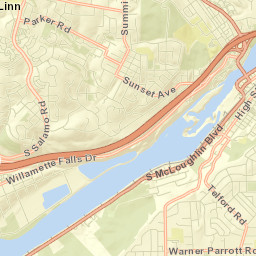 West Linn Street Map