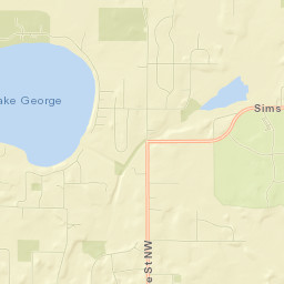 Oak Grove Street Map