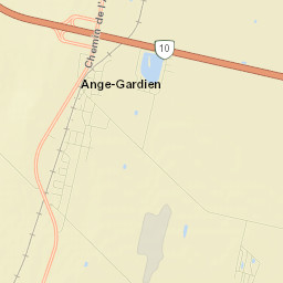Ange-Gardien Street Map