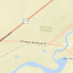 Rock Forest Street Map