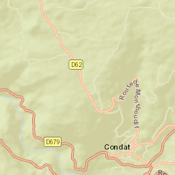 Condat Street Map