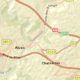 Charnècles Street Map