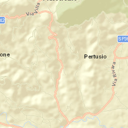 Pertusio Street Map