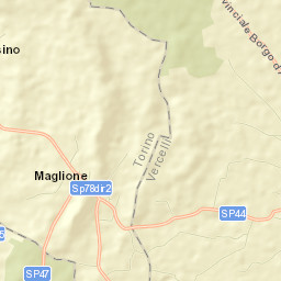 Maglione Street Map