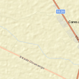 Caresanablot Street Map
