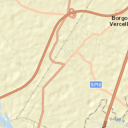 Borgo Vercelli Street Map