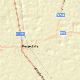 Vespolate Street Map