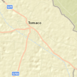 Tornaco Street Map