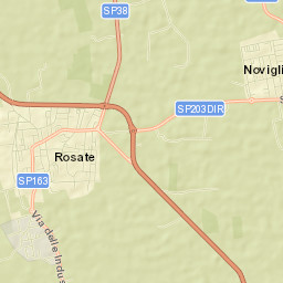 Noviglio Street Map