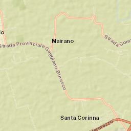 Santa Corinna Street Map