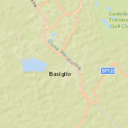 Basiglio Street Map