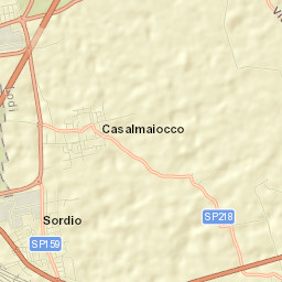 Sordio Street Map