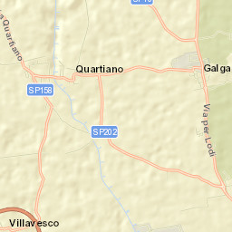 Galgagnano Street Map
