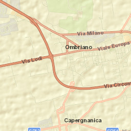 Capergnanica Street Map