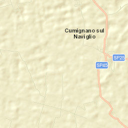 Cumignano sul Naviglio Street Map