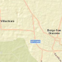 Borgo San Giacomo Street Map