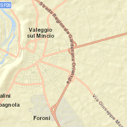 Valeggio sul Mincio Street Map