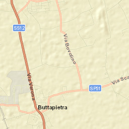 Buttapietra Street Map