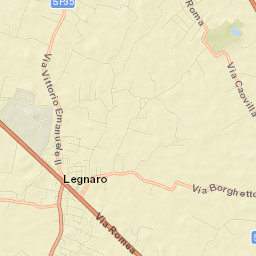 Legnaro Street Map