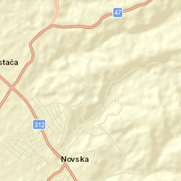 Novska Street Map