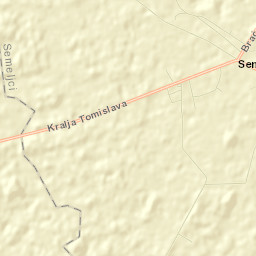 Semeljci Street Map