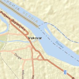Vukovar Street Map