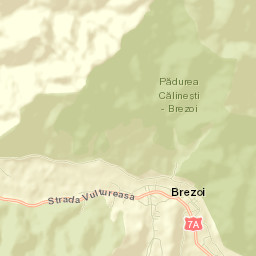 Oraş Brezoi Street Map